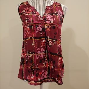 Candies Floral Tank - Sz XS